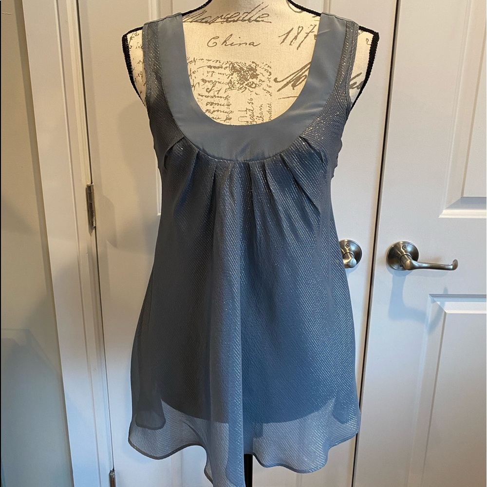 Akiko 2 piece top blouse. 100% silk.